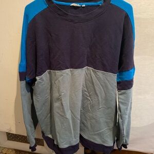 Colorblock Long Sleeve Sweatshirt